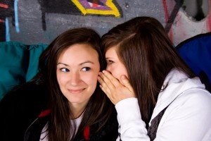 Whispering a secret about you!