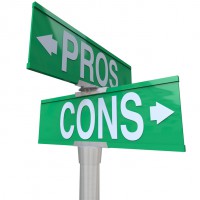 Pros and Cons Sign