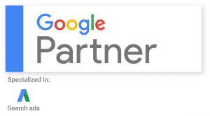 We Are a Google Partner Specializing in Search Marketing.