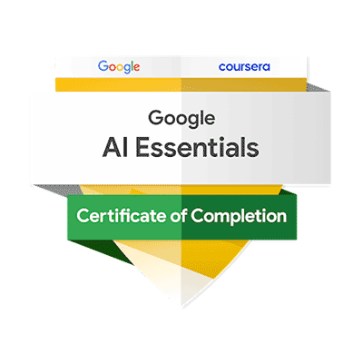 Google AI Essentials Certification and Training Badge