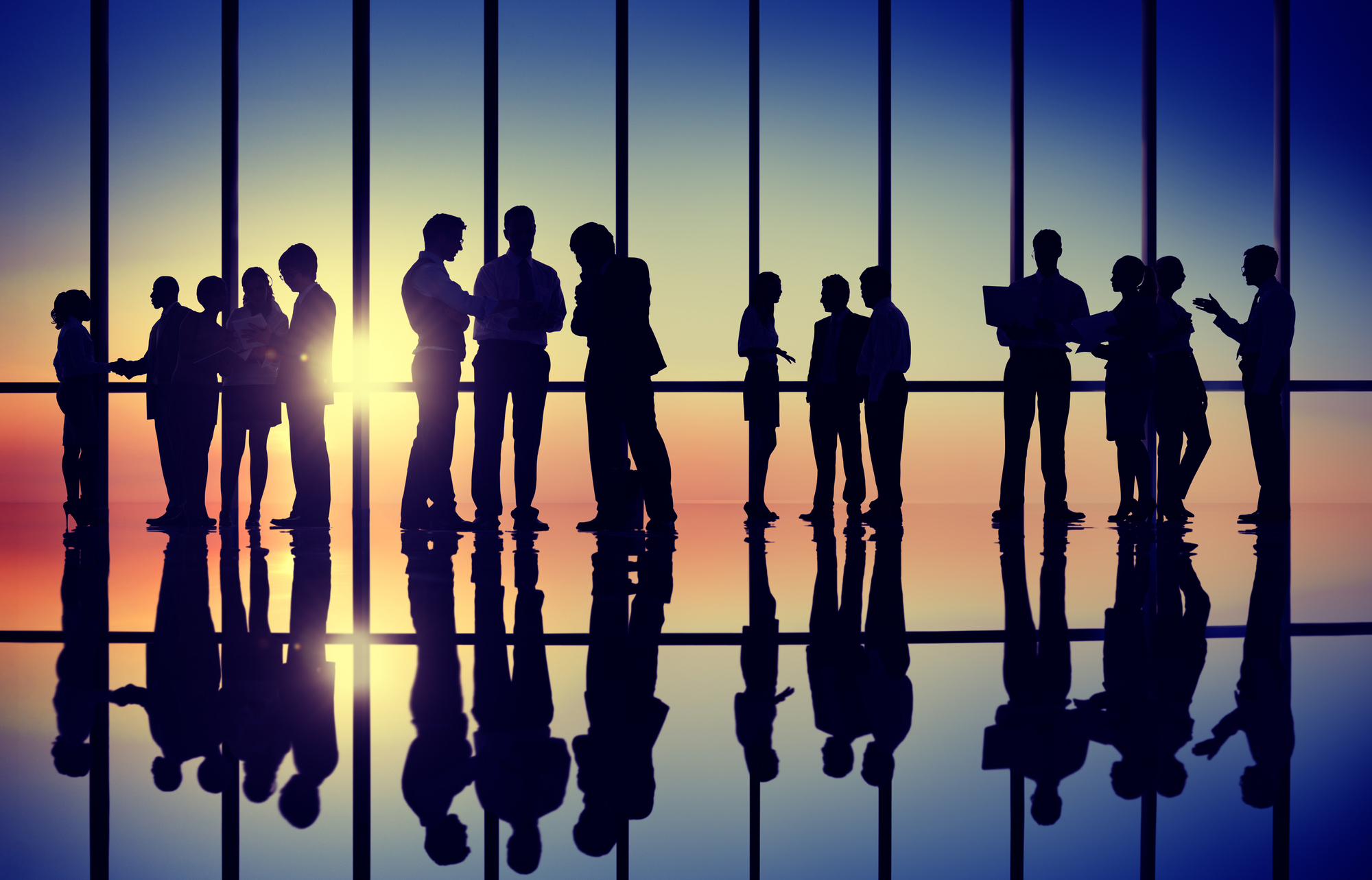 Business People Meeting Discussion Communication Concept